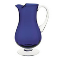 11" Cobalt Blue Impressions Optic Pitcher 54 oz